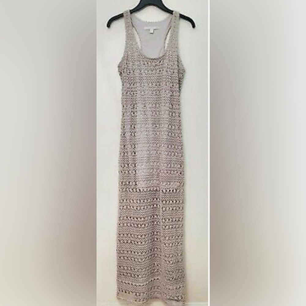 LC Lauren Conrad crochet maxi dress